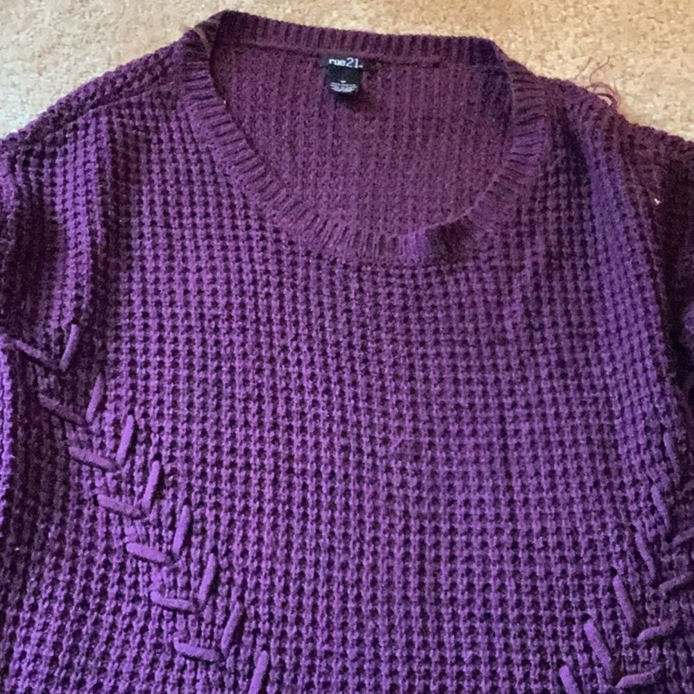 Purple Sweater